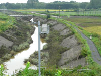 通常の鴨川放水路