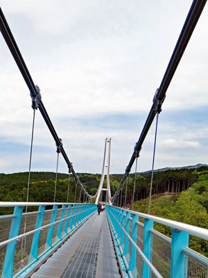 日本最長の吊り橋三島スカイウォーク